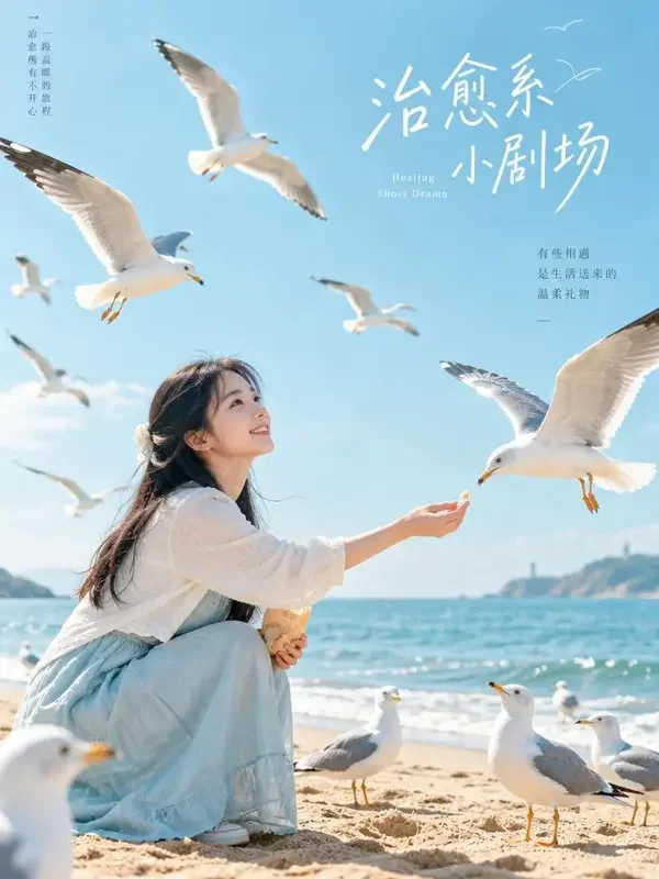 青果漫剧新剧《海鸥与女孩》封面