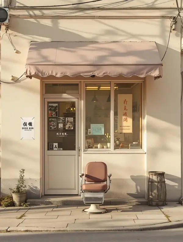 青果漫剧《老街理发店》封面 - 年代情怀治愈情感短剧