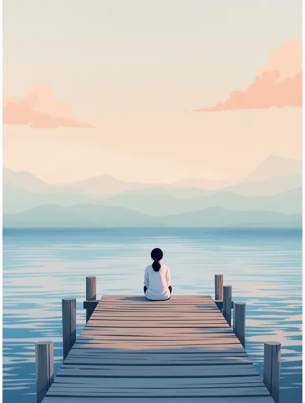 青果漫剧《海边的来信》封面 - 治愈日常治愈情感短剧